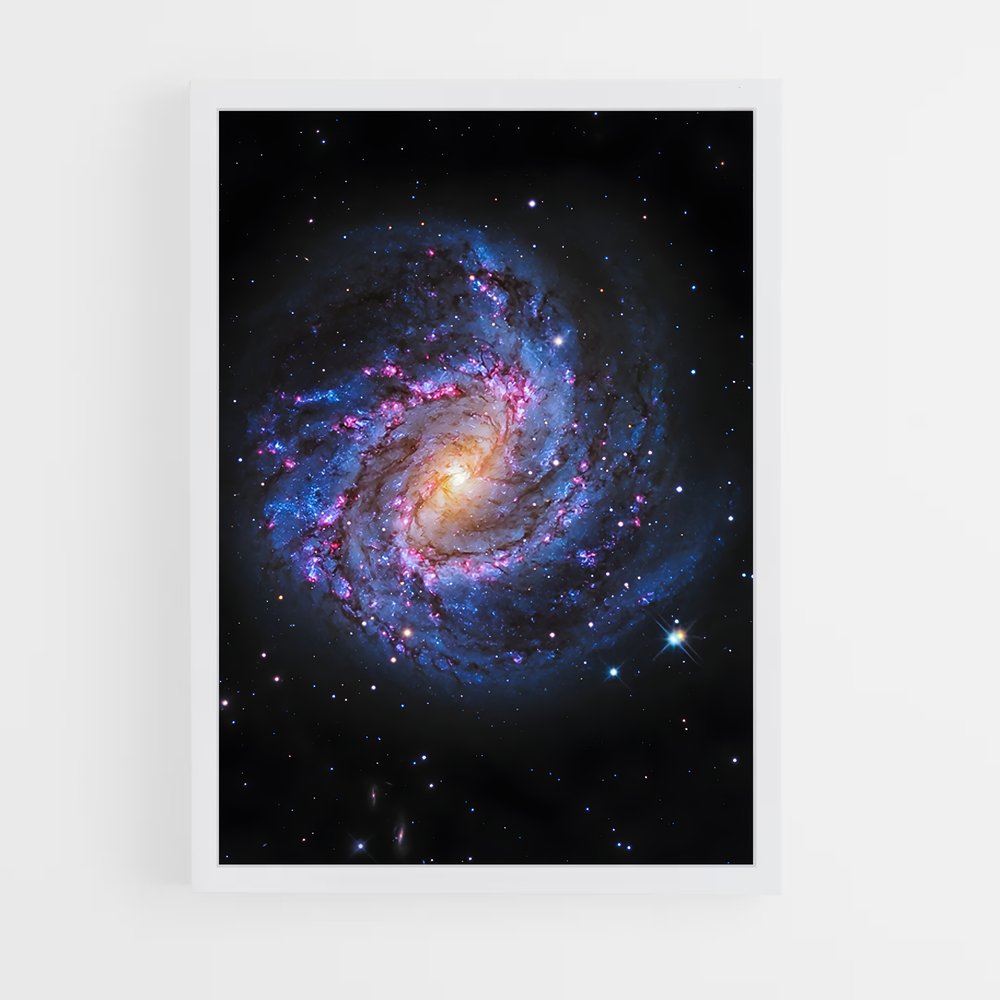 Poster magnifique galaxie Pinwheel (vue 3)